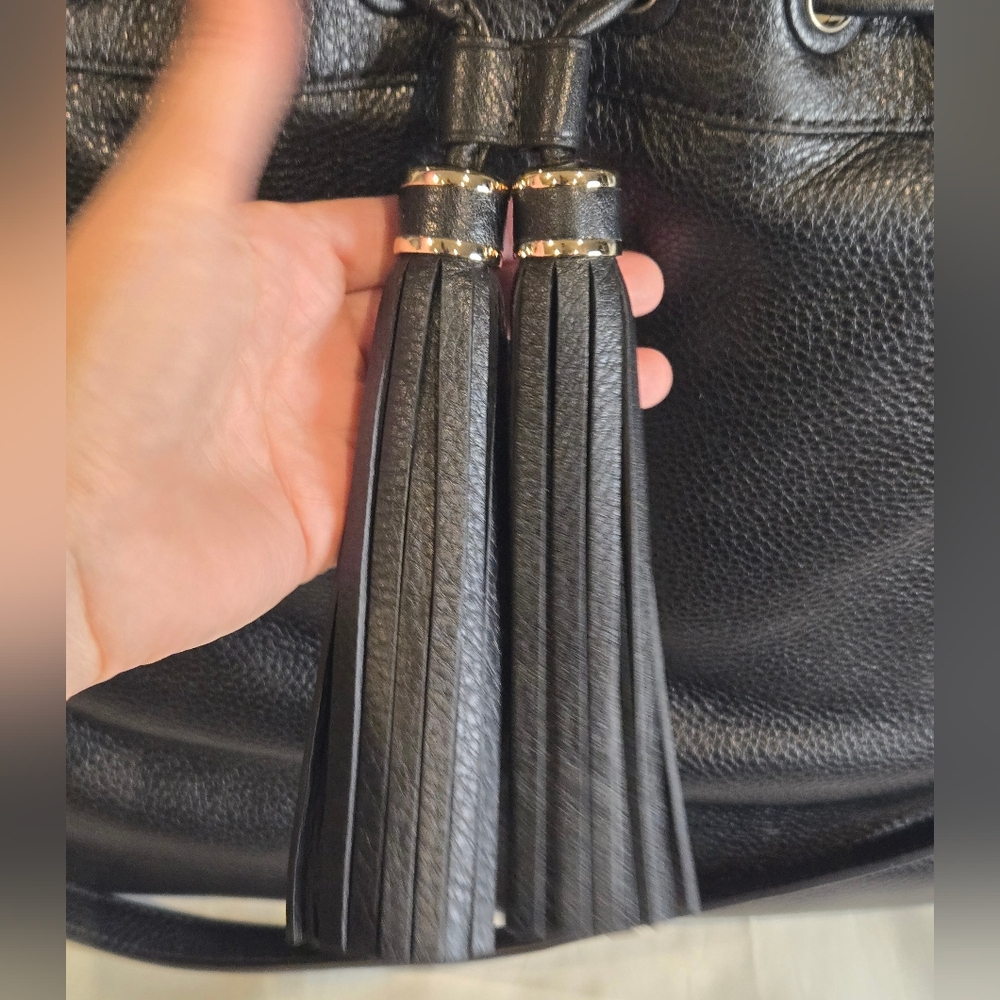 Coach Madison Pinnacle Leather Large Drawstring Shoulder Bag - Picture 11 of 15